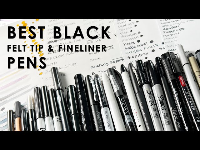 Scribble Stuff Pens, Felt Tip, 24 Colors