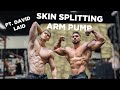 ARM SPLITTING PUMP?!?! LITERALLY?! W/ David Laid