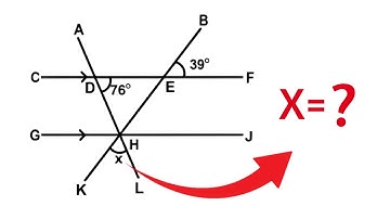 Can you find angle X? | Geometry Challenge !