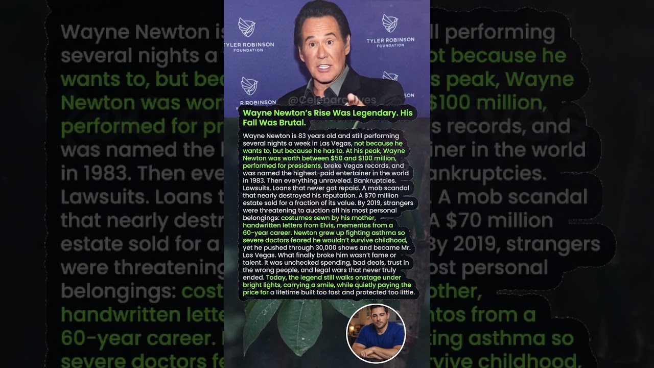 Wayne Newton’s Rise Was Legendary  His Fall Was Brutal 