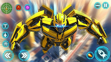 Robot Transformer Fight 3D - Bumblebee & Optimus Prime - Survival Mode (iOS,Android Gameplay)