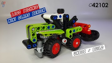 LEGO TECHNIC 42102 Mini CLAAS XERION - Speed Build - Compact Lego Builds - 2020 Set