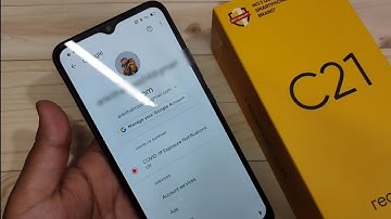 Realme C21 | How To Add Google Account in Realme C21