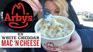 Arby’s NEW White Cheddar Mac and Cheese Review