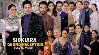 Sidharth Kiara Wedding Grand Reception FULL HD Video | UNEDITED Version | Sidkiara