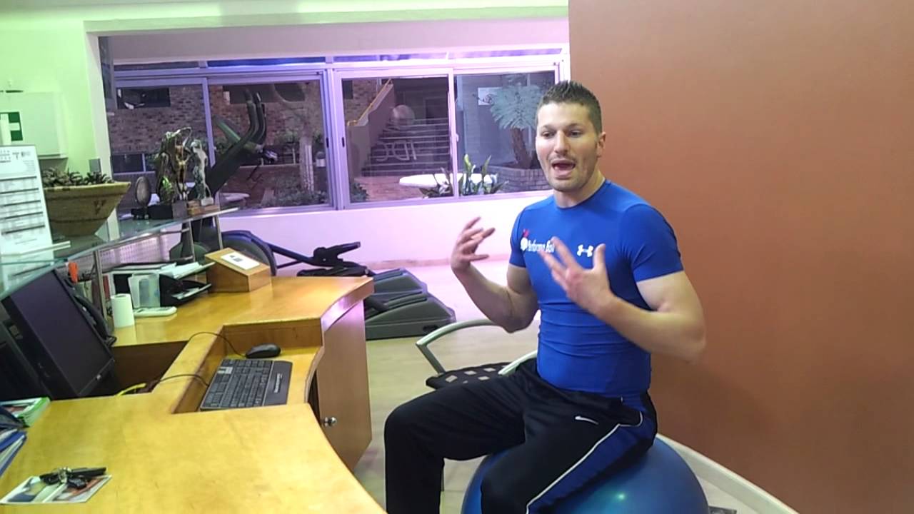 Benefits of sitting on the ball YouTube
