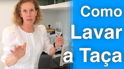 Como lavar taças na Lava-louças?