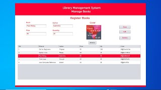 library management system using java