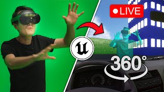 Unreal Engine 5 Tutorial: Livestream VR 360° in Meta Quest | Step-by-Step VR Virtual Production