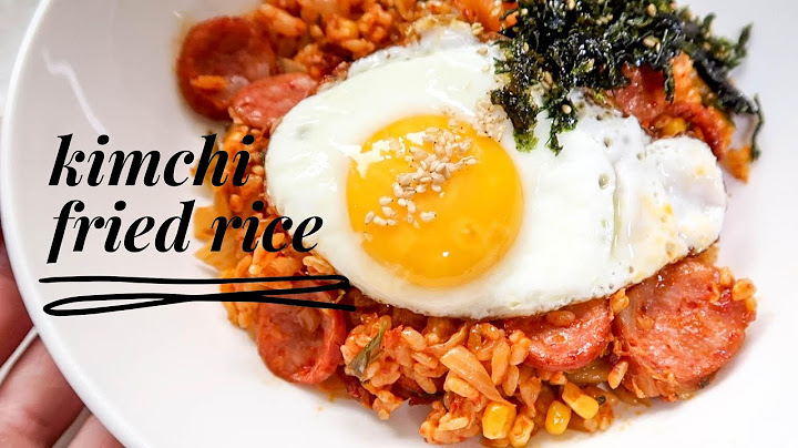 How to: Kimchi Fried Rice - Fast, Simple & Hearty!