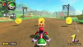 Mario Kart World Boomerang Rally Mirror Mode (Triple Star Rank)