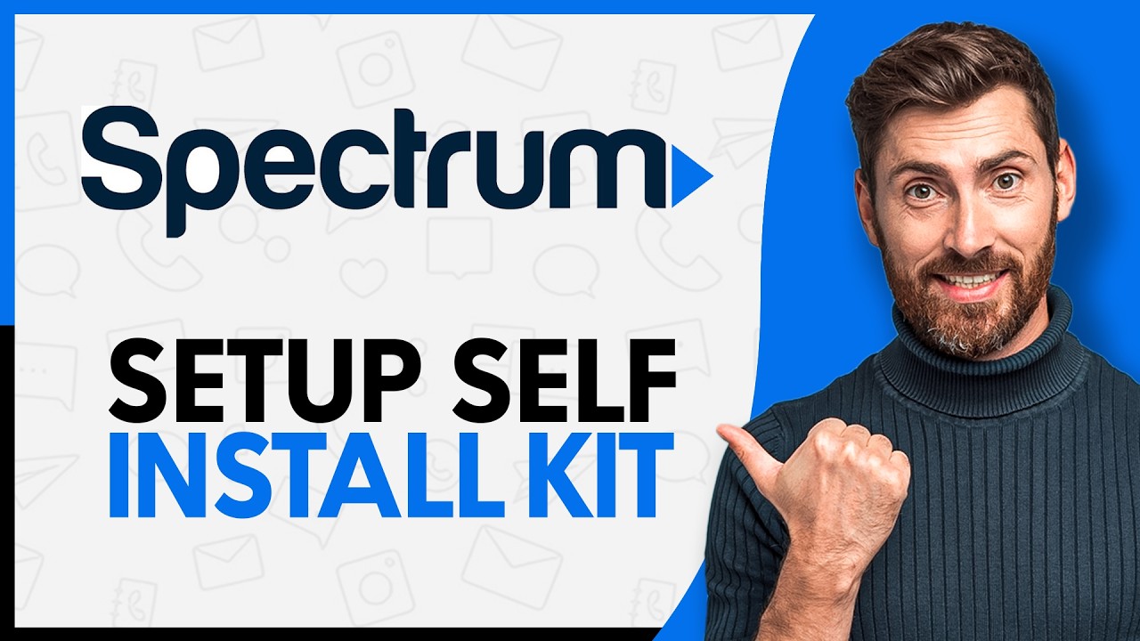 How to Set Up Spectrum Self Install Kit - Step by Step - YouTube