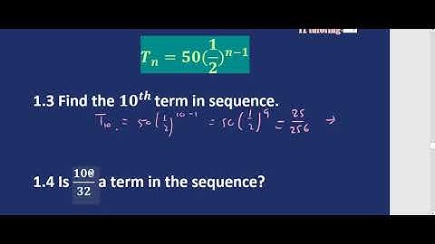 Grade 12 Sequences and Series