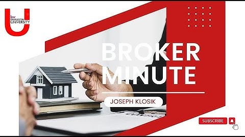 Due Diligence - Terminate or Release? | Broker Minute 05.22.23