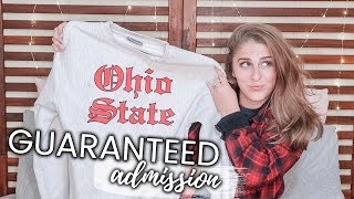 Get Into The Ohio State University GUARANTEED!! How to Get Admitted Into OSU + The App Process