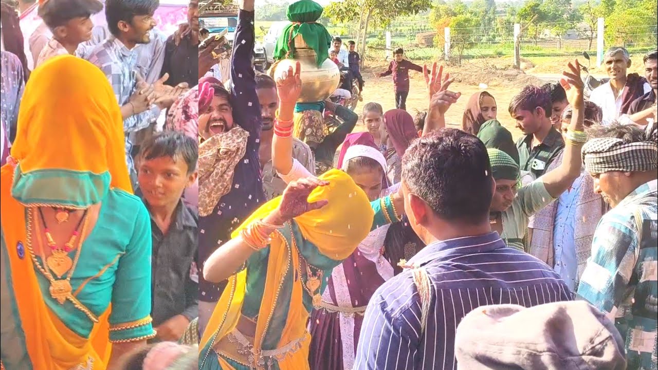 દેશી ઢોલ ના તાલે મામેરુ દેશી ભાભીઓ નો ડાન્સ દેશી મટચી મેવાનો દેશી વણઝારો 10 lakh Nu mameru