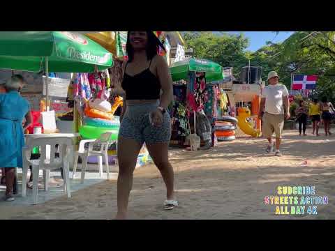 Street Action No Limit In Sosua Beach 🏖️ Dominican Repúblic
