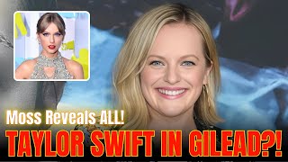 🤯 Taylor Swift's Secret Cameo? Elisabeth Moss Reveals ALL! (EXCLUSIVE) #taylorswift  #elisabethmoss