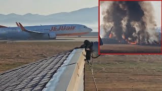 MOMENT - 179 passengers &lsquo;presumed&rsquo; dead in South Korea plane crash