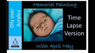 Painting Tutorial #17: How to paint a baby memorial | Oils Over Acrylics
Painting Tutorial #17: How to paint a baby memorial | Oils Over Acrylics
Oils over acrylics memorial Portrait painting tutorial. You can find the longer version with voice-over on my Patreon page. The link is listed below.
Follow Me:
Facebook: https://www.facebook.com/AprilMayFineArt/
Instagram: https://www.instagram.com/aprilmayfineart/
Patreon: https://www.patreon.com/AprilMayFineArt
Website: https://www.aprilmayfineart.com/
For just $4 a month you can have access to the slowed down versions of my videos with voice over on my Patreon page, plus reference photos, line drawings and more.
Patreon: https://www.patreon.com/AprilMayFineArt
Full List of all my supplies:
Website: https://www.aprilmayfineart.com/
***Supplies for this project***
Canvas
11”x14” Fredrix Belgian Linen Canvas
Paints:
Acrylics (Liquitex Basics)
Titanium White https://amzn.to/2PB4gsx
Mars Black https://amzn.to/2Q8D6Zt
Phthalo Blue https://amzn.to/2S0uRMk
Hookers Green https://amzn.to/2OOFIqI
Oil Colors
Titanium White https://amzn.to/2FvcCgu
Ivory Black https://amzn.to/2S1N781
Burnt Sienna https://amzn.to/2Qbh9ZC
Alizarin Crimson https://amzn.to/2R0mQah
Phthalo Blue https://amzn.to/2OSjT9H
Sap Green https://amzn.to/2TqwTa3
Liquin - Oil Painting Medium https://amzn.to/2OSJP4X
Reference Photo:
Photos were provided by the family
Music:
All Music comes from www.bensound.com
#memorialpainting #babypainting #paintingwithoils #oilstutorial #aprilmayfineart Painting Tutorial #17: How to paint a baby memorial | Oils Over Acrylics