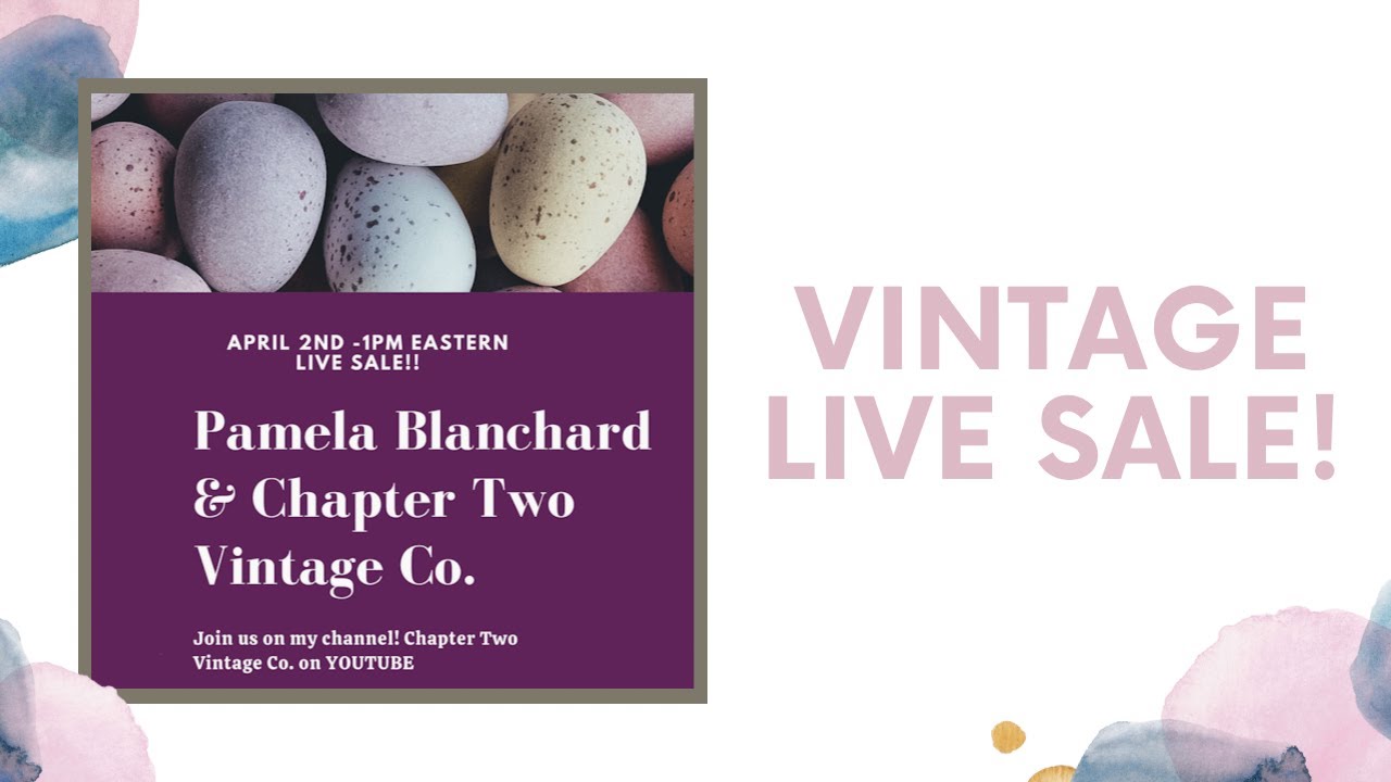VINTAGE THRIFTED HOME DECOR LIVE SALE! YouTube