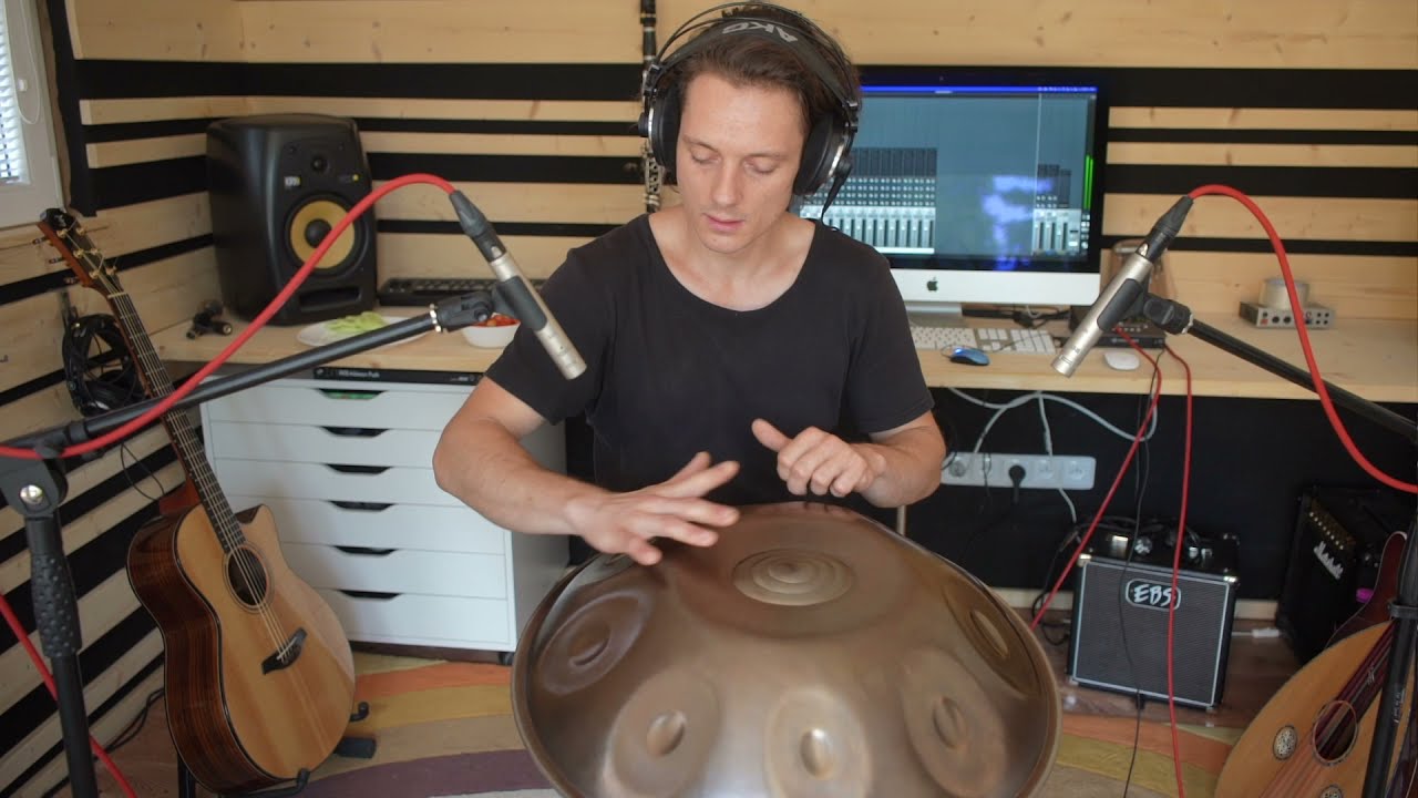 Seed handpan - F#2 Pygmy - Ember steel
