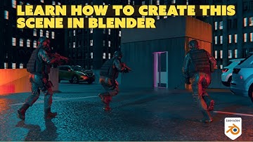Create an urban city scene FAST – Blender Tutorial