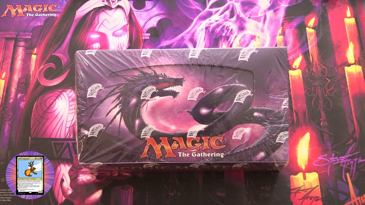 iconic masters booster box Iconic Masters Booster Box Display