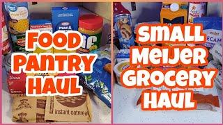 Blessed With A Food Pantry Haul / Small Meijer Grocery Haul #foodpantry #foodbank #groceryhaul