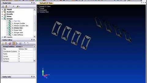 Femap Postprocessing  2D Tensor Plots