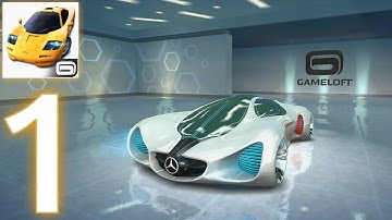 Asphalt Nitro- Gameplay Walkthrough Part 1- Mercedes-Benz Biome (Android/iOS)