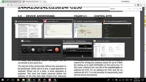 MIKROC   I2C CON 24LC256 MEMORIA EEPROM - SIN LIBRERIA