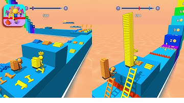 Ladder Race 👩🌈👗 Gameplay Walkthrough | Android, Ios | Game #3