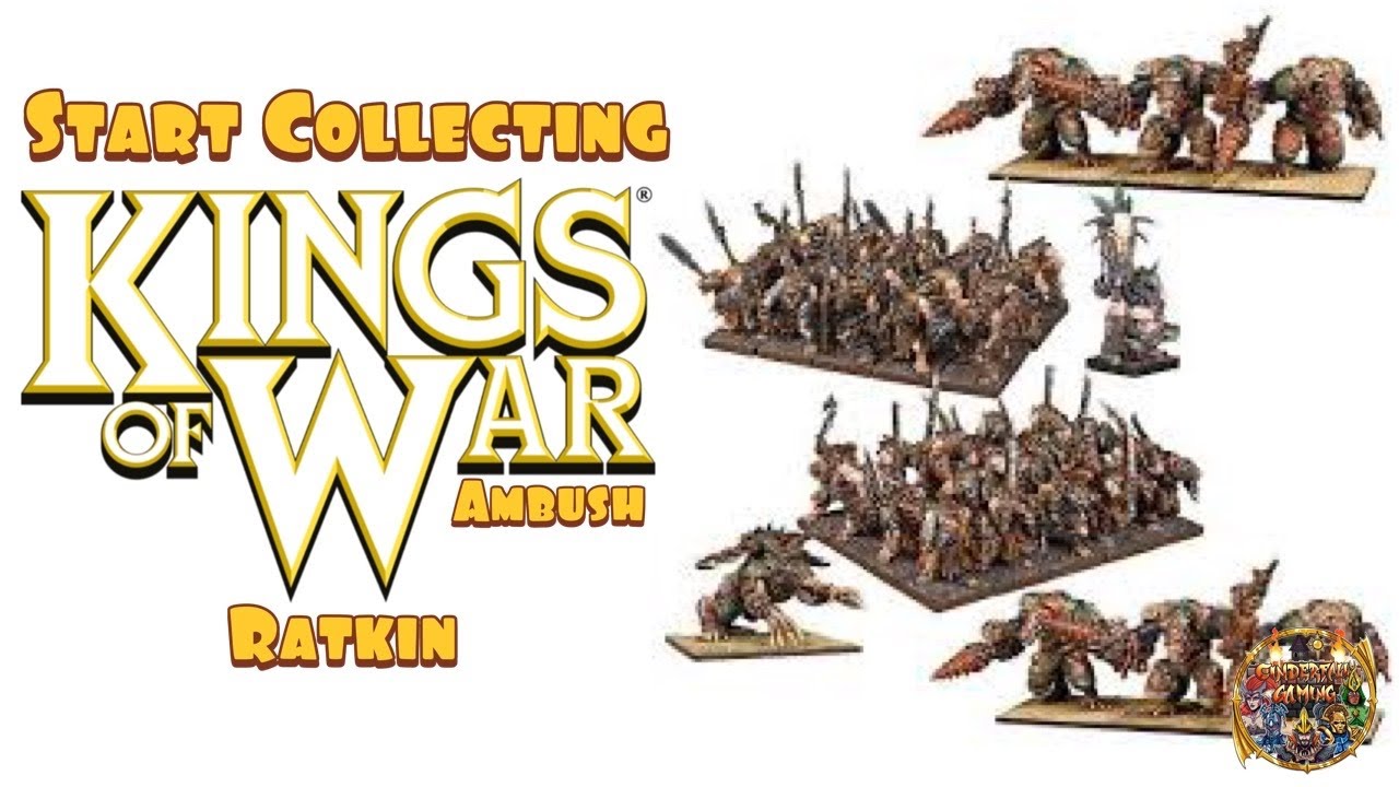 Start Collecting Kings of War Ambush: Ratkin - YouTube
