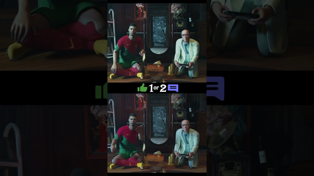 Роналду или Гномик Монстр 😰 Выбери 1 или 2 Версию ЧЕЛЛЕНДЖ 