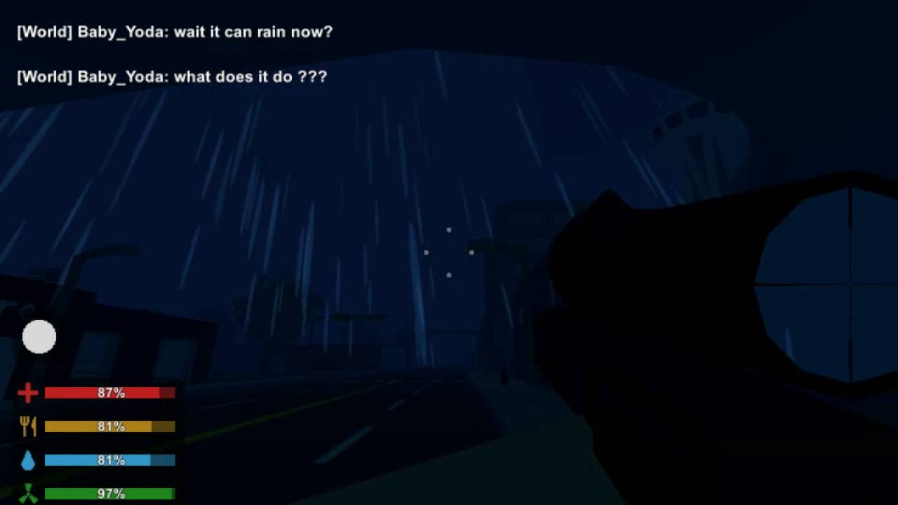 Unturned 3.0 it can rain now?
