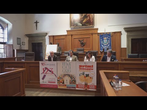 Video Presentato il programma del Maggio Castiglionese