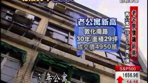 老宅飆新高!30年舊公寓一坪168萬天價