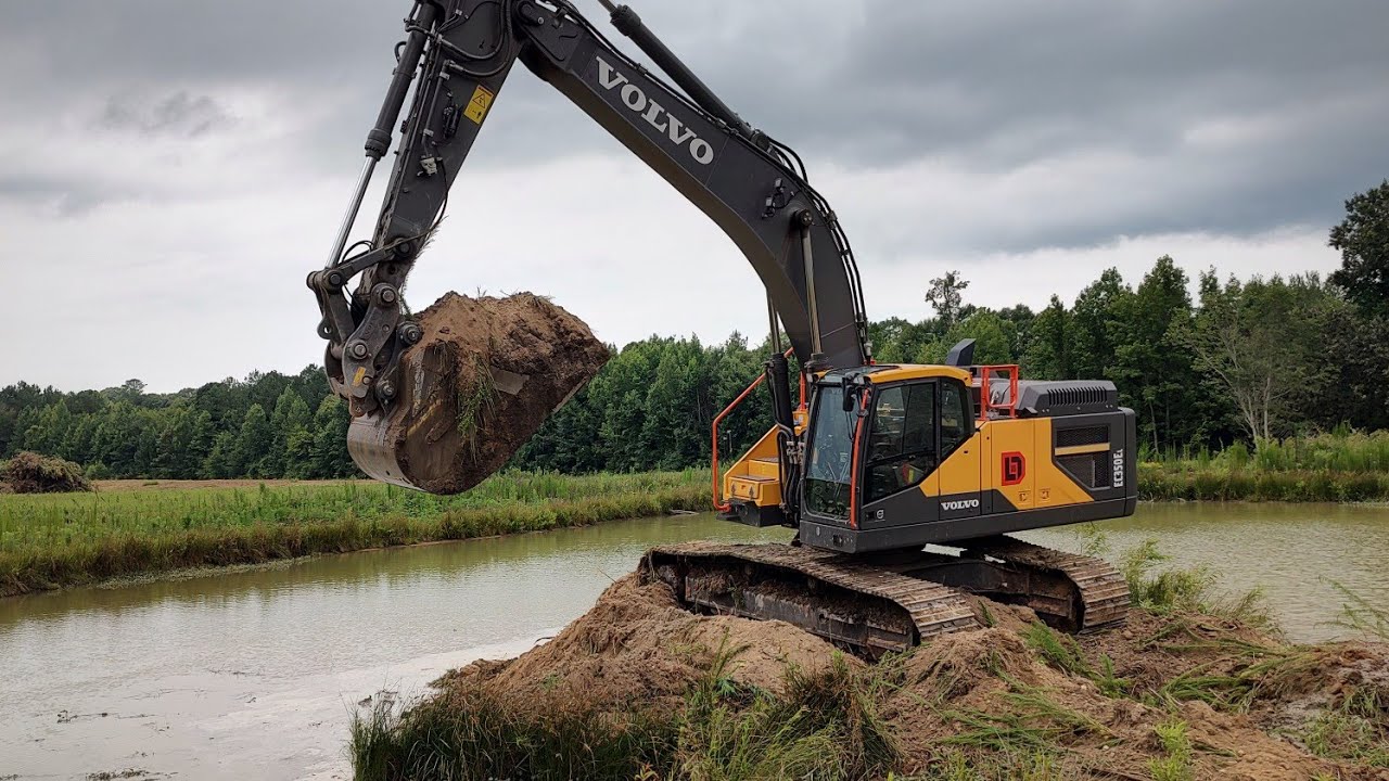 6 Acre Pond: Island Removal Day!