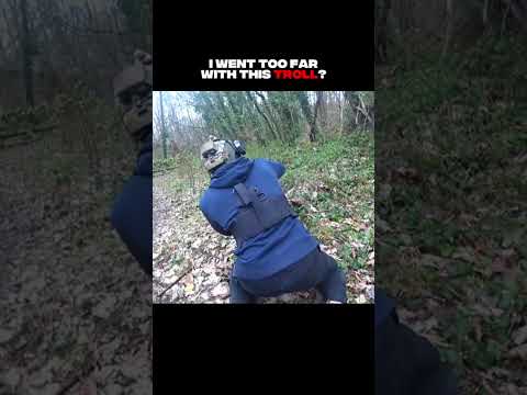 Did I went too far?  #airsoft #airsoftusa #airsoftcqb #military #karma #army