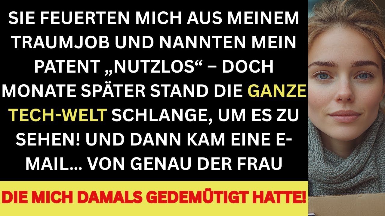 Der Ceo Feuert Mich Aus Meinem Traumjob – Doch Mein „Nutzloses“ Patent Verändert Alles!