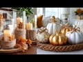 EASY and CHEAP Home Decor Part 4 | Cozy Dollar Tree Fall Decor DIYs