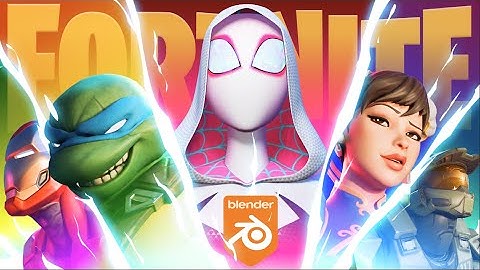 How To Import FORTNITE MODELS to BLENDER