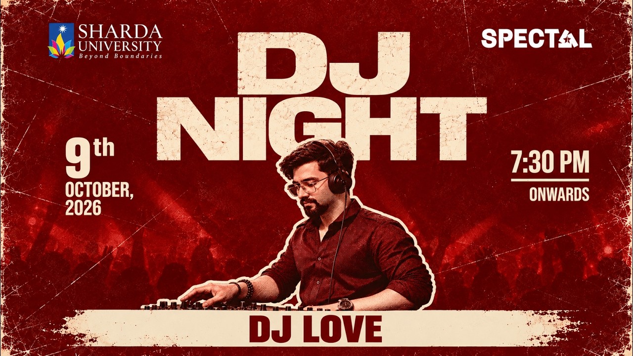 DJ Night "Freshers'2026" || Sharda University