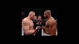 Brock Lesnar vs Alistair Overeem 😱 #shorts