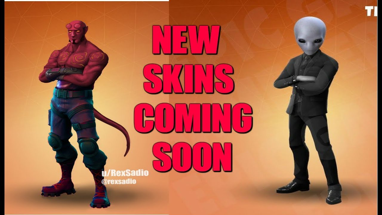 NEW SKINS COMING TO FORTNITE!!! YouTube