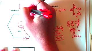 10-3/10-5 Area of Regular Polygons - More Examples