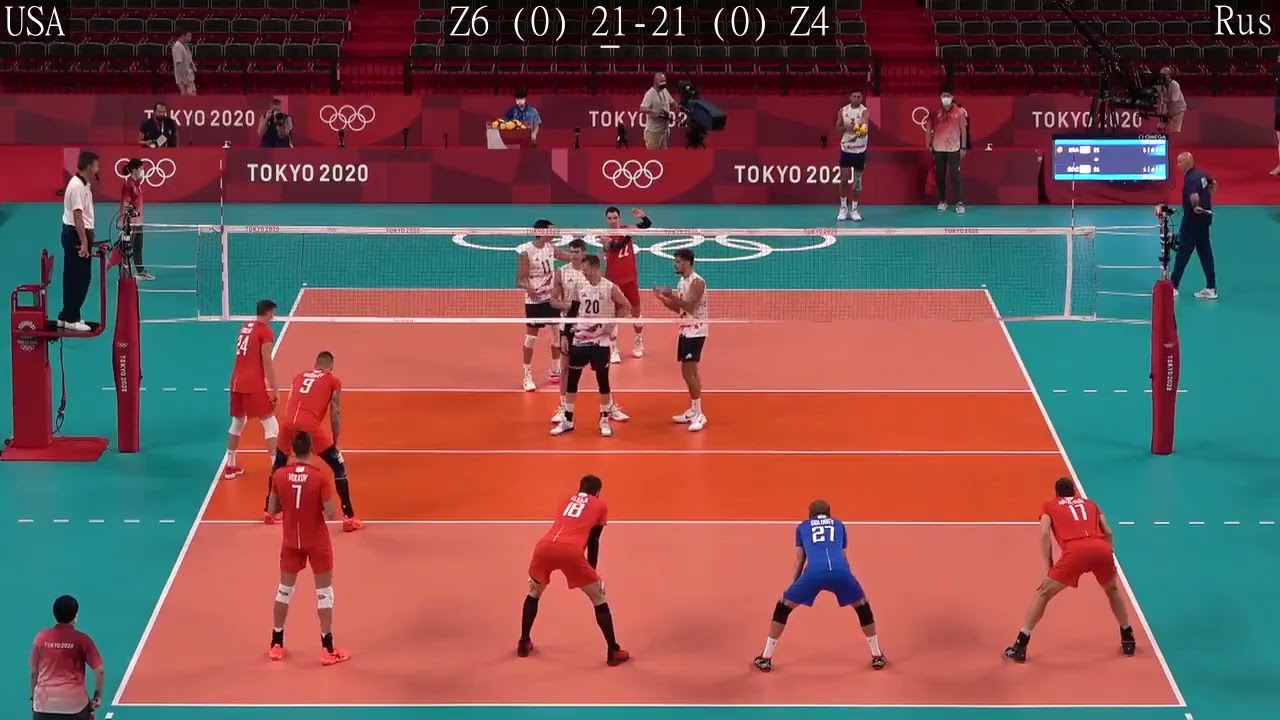 Volleyball USA - Russia at Tokyo 2020 Olympics FULL Match