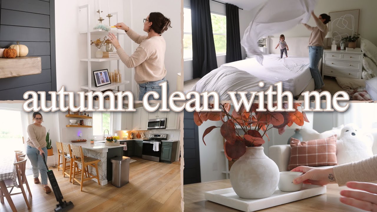 ALL DAY AUTUMN CLEAN WITH ME | extreme cleaning motivation 2023 - YouTube