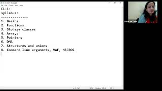 C an Introduction
